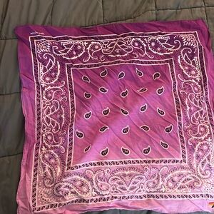 Aviator nation purple bandana
